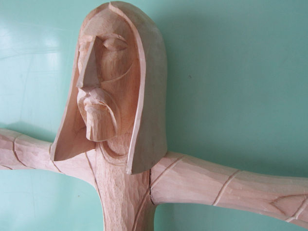 Cabeza de Jesus. Madera Figurativa