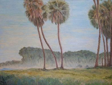 AFRICA Oil Canvas Landscaping