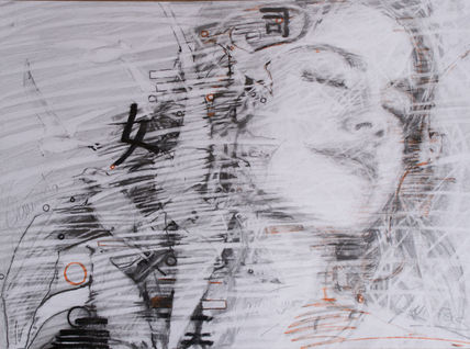 La playa, retrato