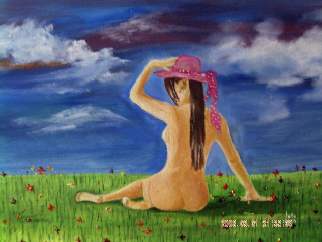 Libertad Oil Canvas Nude Paintings