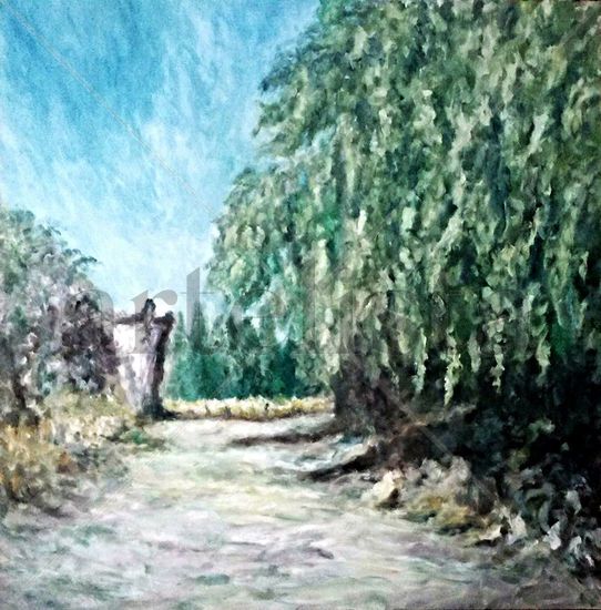 Entrada Fundo Oil Canvas Landscaping