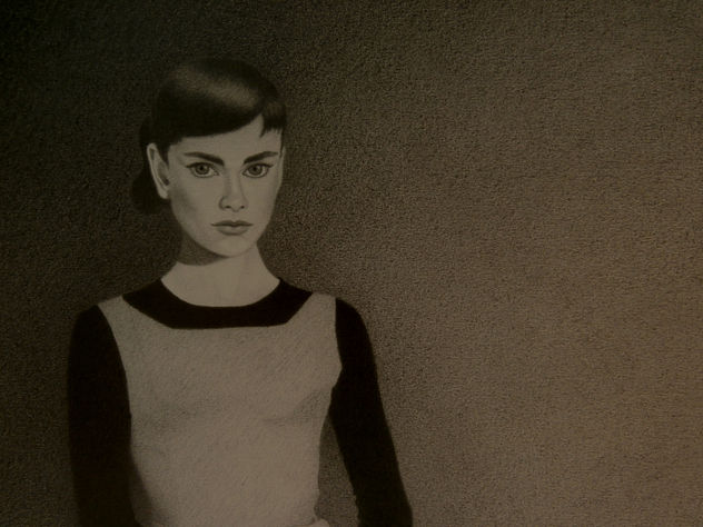 Audrey Hepburn (detalle)