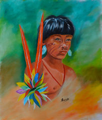 Muchacho yanomami