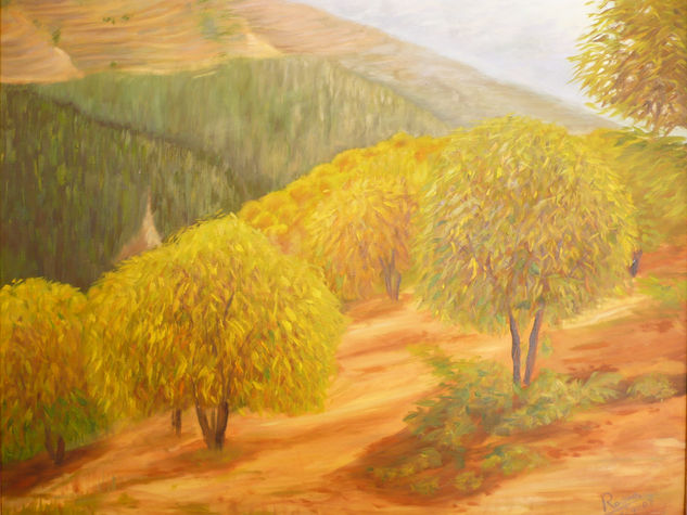 Castaños Oil Canvas Landscaping