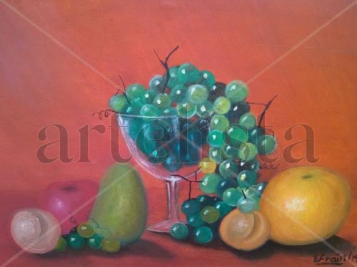 bodegon de frutas Oil Canvas Still Life Paintings