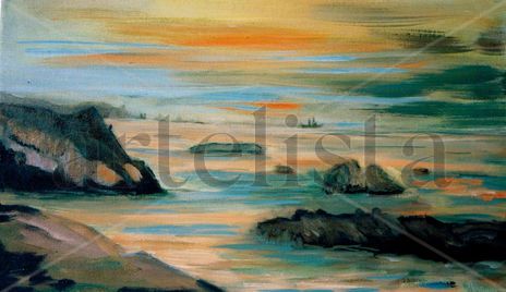Alba entre roques