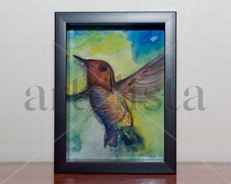 Pájaro a volar