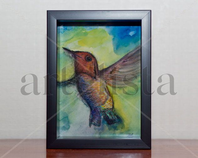 Pájaro a volar