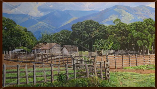 LA FINCA Oil Canvas Landscaping