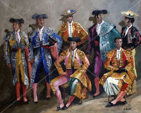 Los toreros muertos