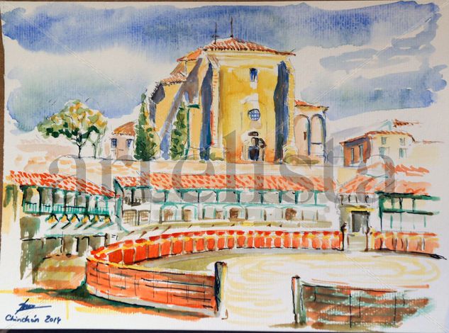 Chinchón Watercolour Paper Landscaping