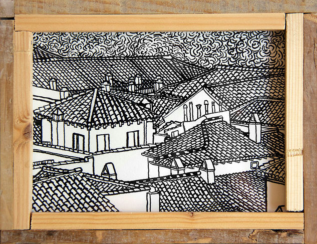 El Albaycín - Granada. Serie nº5 Tinta