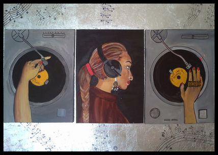 I play the music