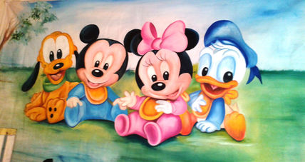 Disney bebe en el...