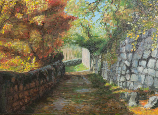 Veroño Oil Canvas Landscaping