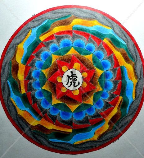 Mandala - Tigre
