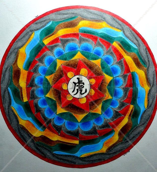 Mandala - Tigre