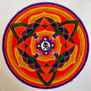 Mandala Zodiacal Conejo de Fuego