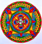 Mandala Zodiacal Serpiente de Metal
