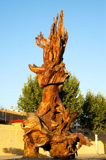 Escultura de Madera Wood Mixed