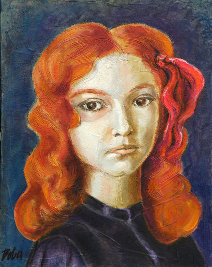 Charlotte Óleo Lienzo Retrato