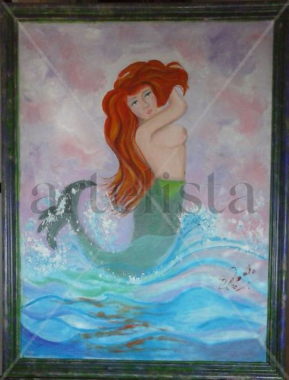 Sirena Oil Others Figure Painting