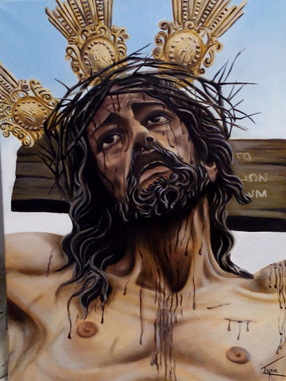 Cristo de la sed Óleo Lienzo Retrato