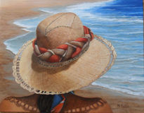 Contemplando el mar