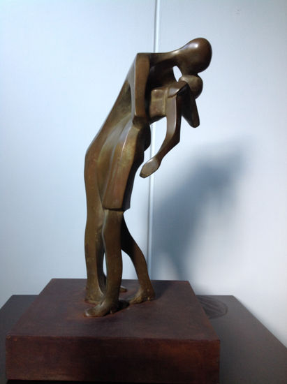 EL  BESO Bronce Figurativa