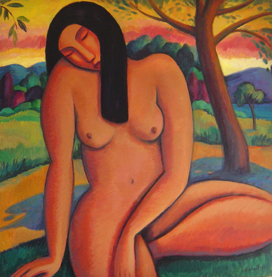 Naturaleza viva Acrylic Panel Nude Paintings