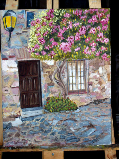 Amor de Antaño Acrylic Canvas Landscaping