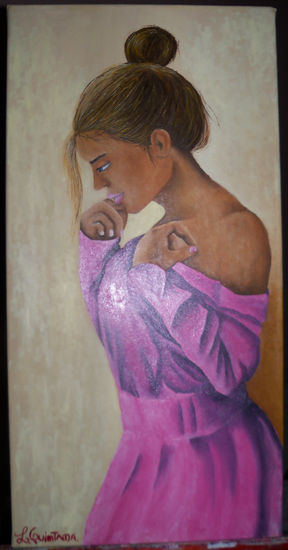 La bailarina Oil Canvas Figure Painting