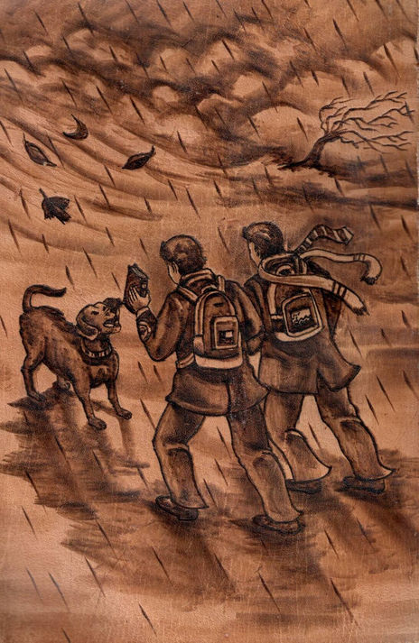Lluvia y ladridos