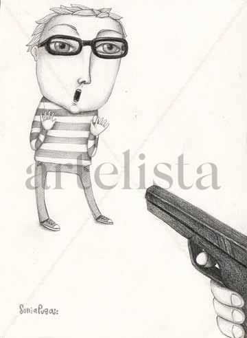 arriba las manos!