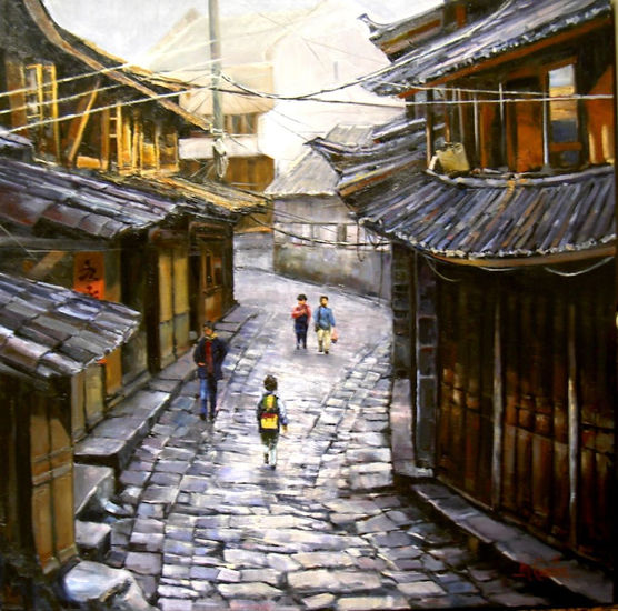 Lijiang Oil Canvas Landscaping