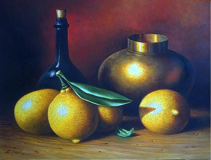 Bodegon con limones