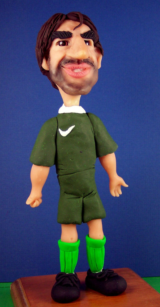 caricatura en escultura