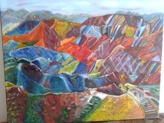 CERROS CHINOS Oil Canvas Landscaping