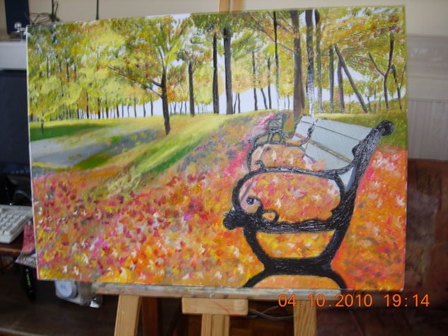 OTOÑO Oil Canvas Landscaping