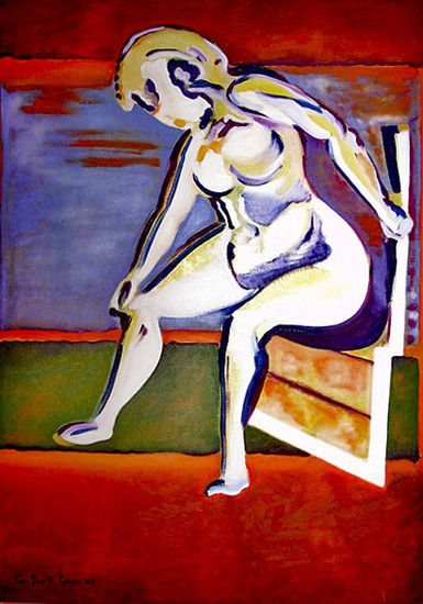 Mujer Oil Canvas Figure Painting