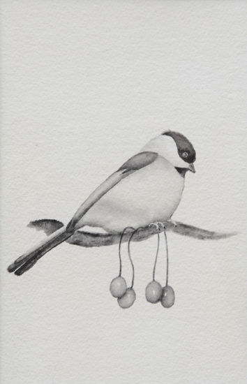 Golondrina II Ink Paper Animals