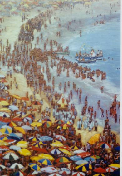 mar de gente