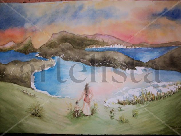 Sueño en Brasil Watercolour Paper Landscaping