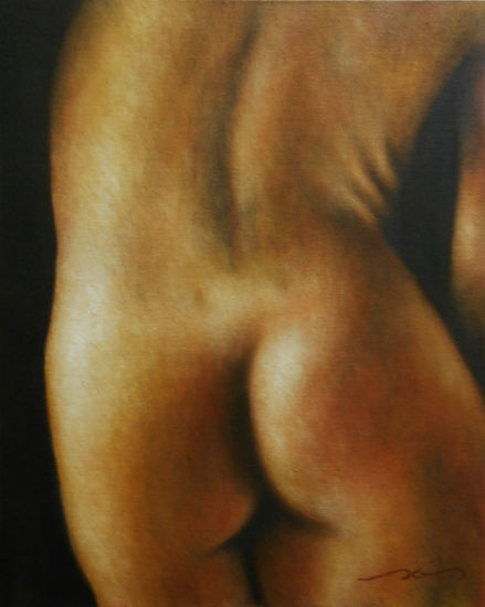 Detalle Oil Textile Nude Paintings