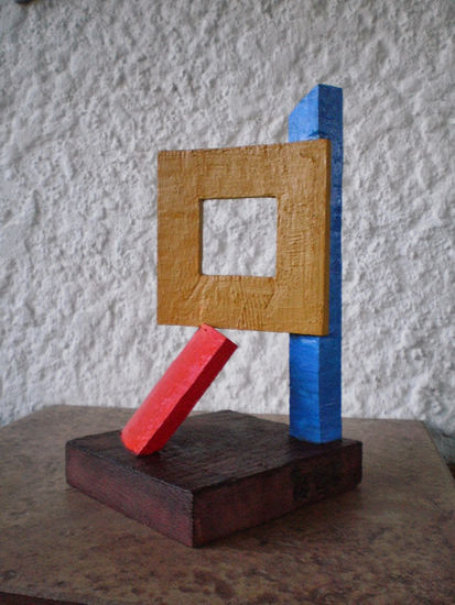 "Marco Constructivo" Wood Abstract