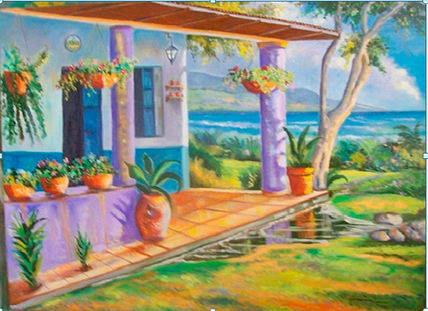 Patio colonial