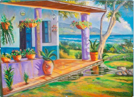 Patio colonial