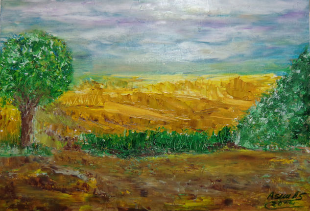 Paisaje Oil Panel Landscaping