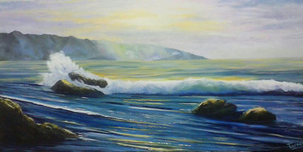 Atardecer en la playa