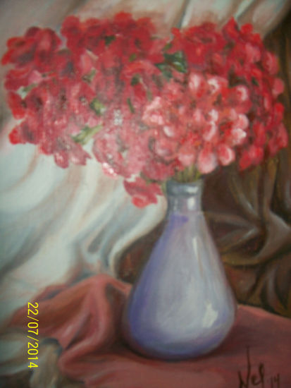 "MALVONES" Oil Others Floral Painting